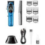 ماشین اصلاح مو سر و صورت کیمی مدل Kemei KM-1763 با باتری لیتیومی با شارژدهی بالا - Image 2
