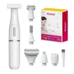 ماشین اصلاح بانوان کیمی مدل Kemei KM-3523 شش کاره با قابلیت اصلاح کامل صورت و بدن - Image 3