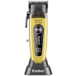 ماشین اصلاح مو سر و صورت کیمی مدل Kemei KM-90-4  با تیغه فولادی بادوام