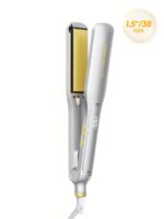 اتو مو شانه دار شیگلم مدل SHEGLAM Glide Straightener با شانه سرامیکی برای صاف کردن سریع و طبیعی