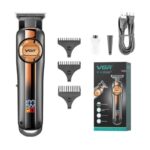 ماشین اصلاح مو سر و صورت وی جی آر مدل VGR V-941 باتیغه T شکل و نمایشگر دیجیتال شارژ - Image 2