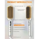 برس حرارتی حرفه‌ای شیگلم مدل Sleek Chic Triple Grip - Image 3